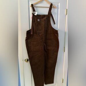 Lucy & Yak corduroy overalls